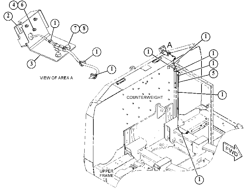 LIGHTING GP-CHASSIS 4553937 CAT
