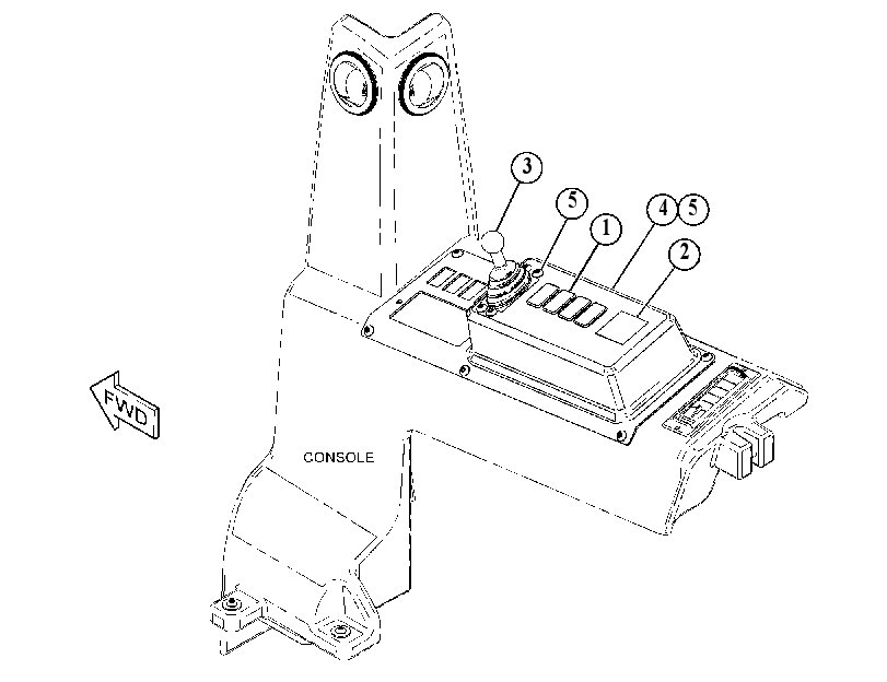 CONTROL GP-IMPLEMENT 4413080 CAT