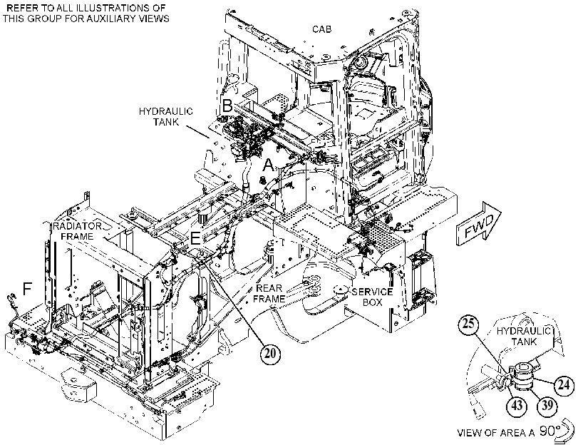 Проводка шасси 4802080 CAT