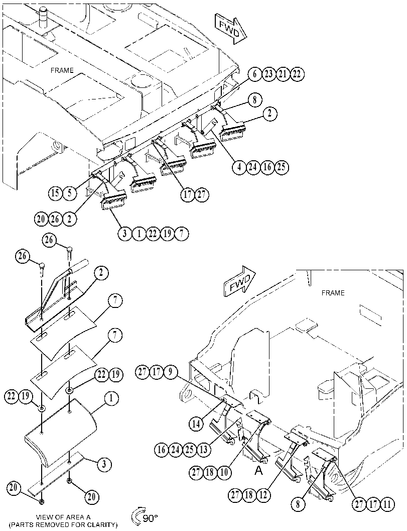 SCRAPER GP-TIRE 4455809 CAT