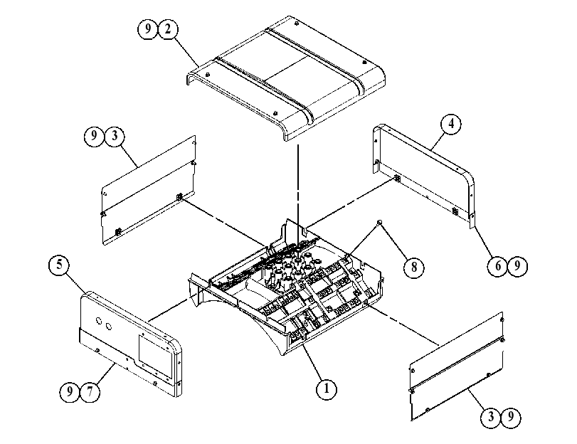 BOX GP-TERMINAL 4645023 CAT