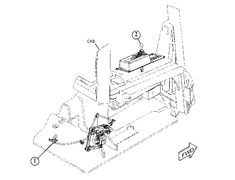 CONTROL GP-IMPLEMENT 4219246 CAT