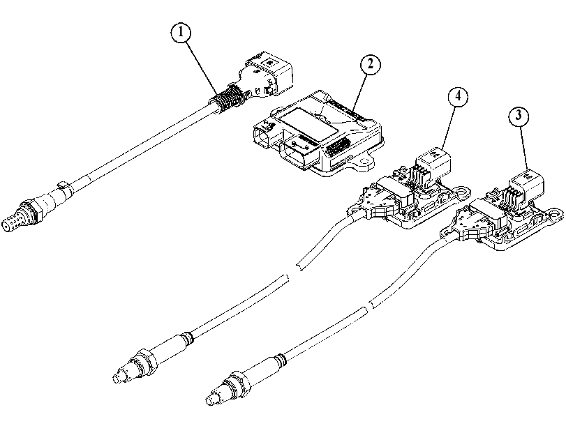 SENSOR & CONTROL GP-EXHAUST 4288196 CAT