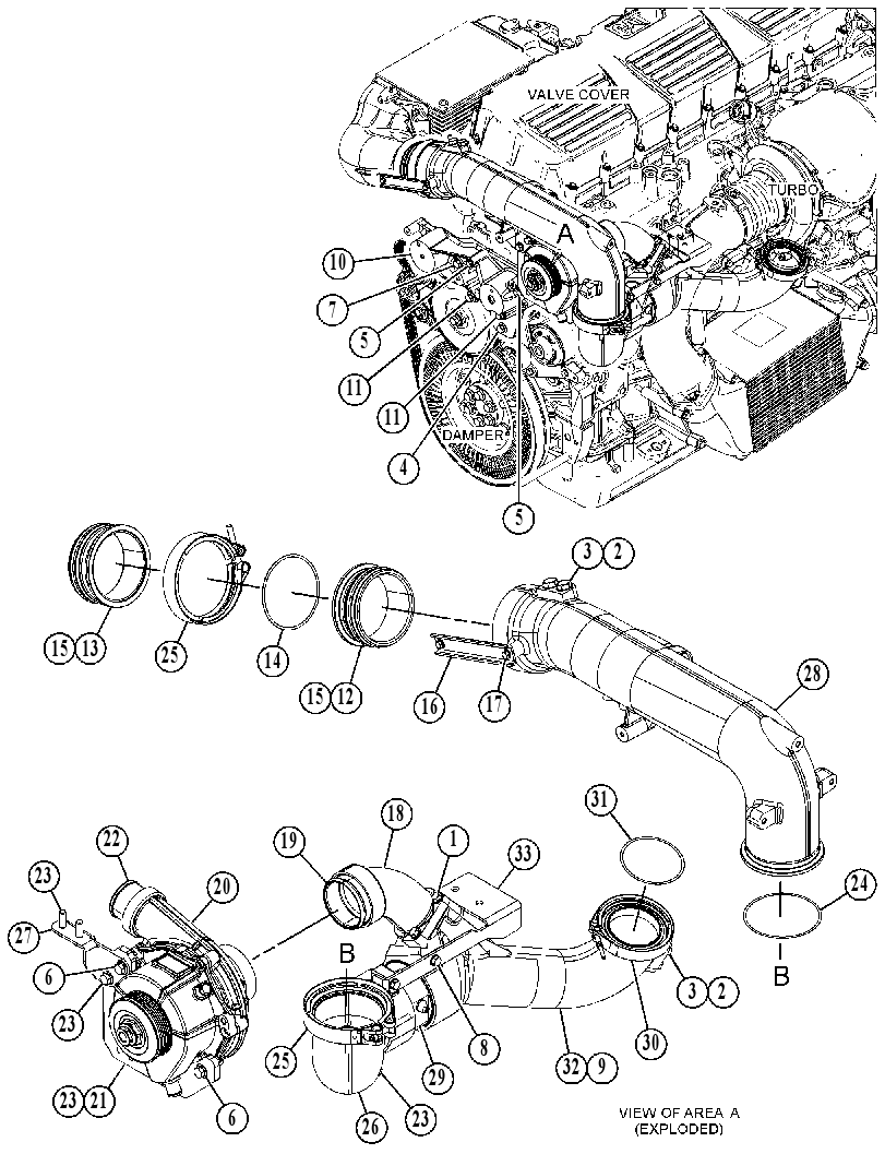 PIPE GP-AIR TRANSFER 4820013 CAT