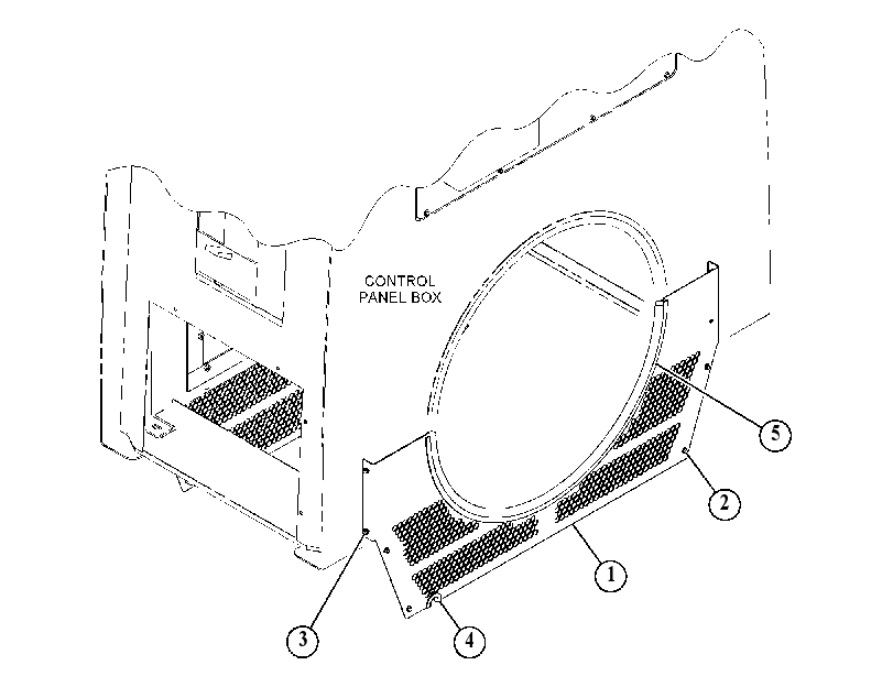 PANEL GP-SCREEN 4601229 CAT