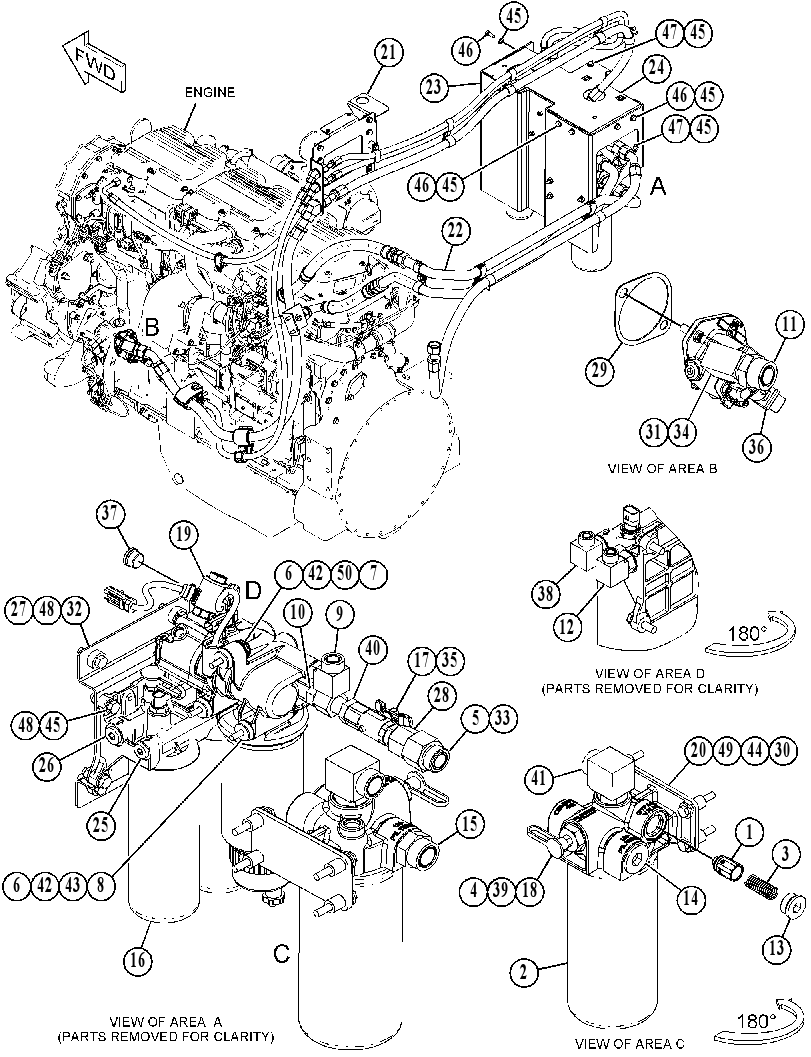 FILTER & LINES GP 3761516 CAT