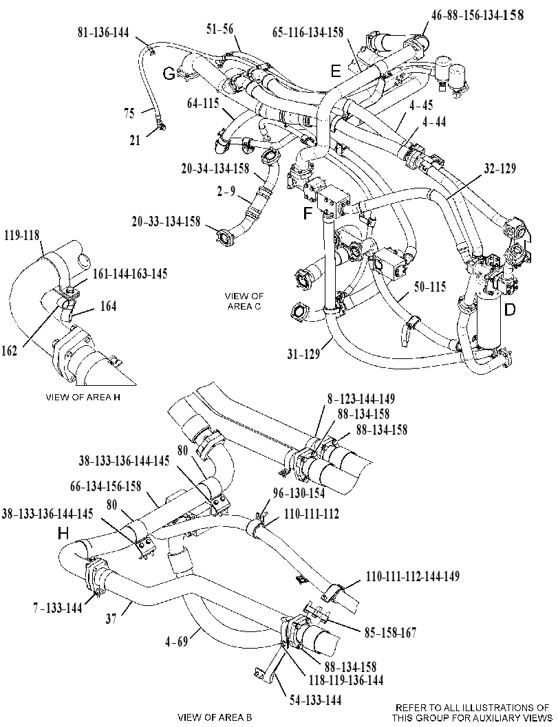 LINES GP-BRAKE OIL COOLER 2723419 CAT
