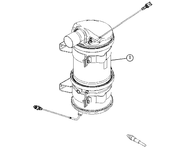 FILTER & MTG GP-DPF 3603415 CAT
