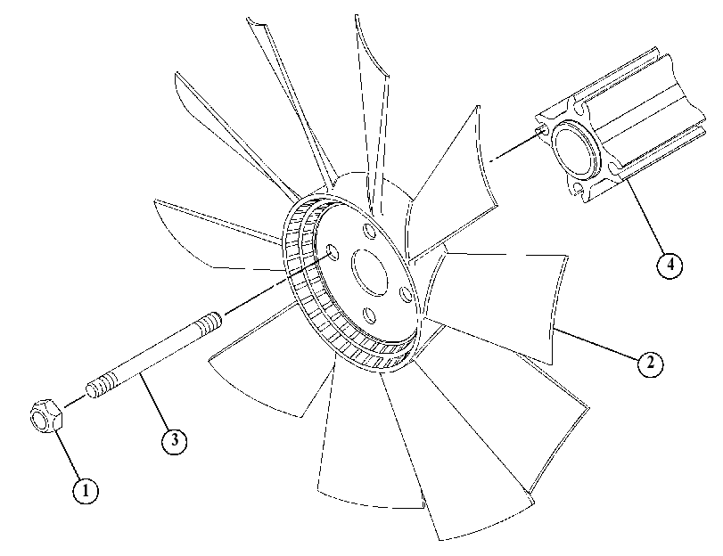 FAN GP 2985108 CAT