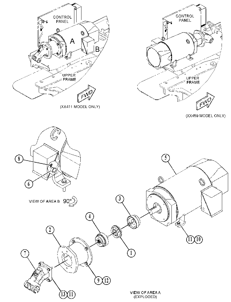 GENERATOR MTG & CONTROL GP 4584526 CAT