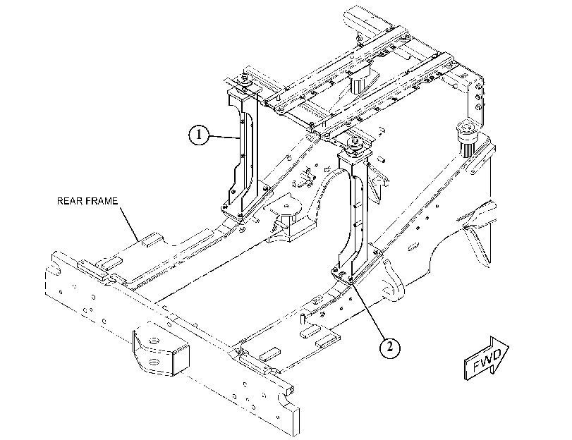 SUPPORT GP-FRAME 4648838 CAT