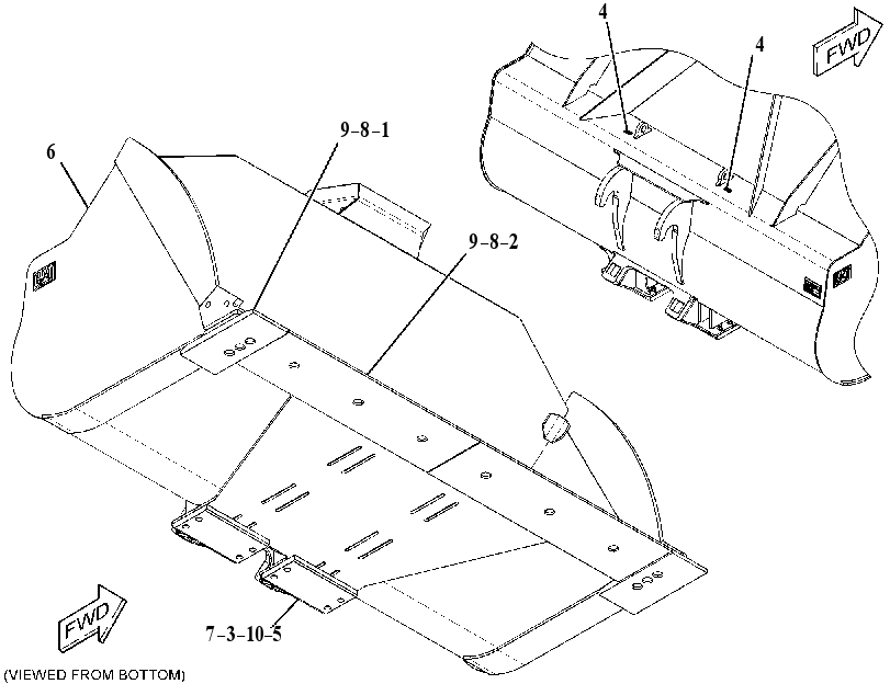 BUCKET GP-COAL 3635204 CAT