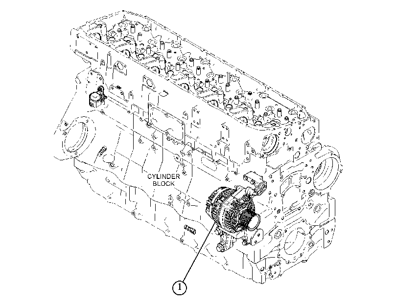 Генератор зарядный 4747141 CAT