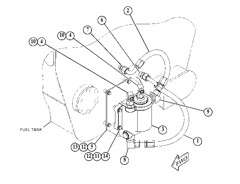 HEATER GP-FUEL 4785442 CAT