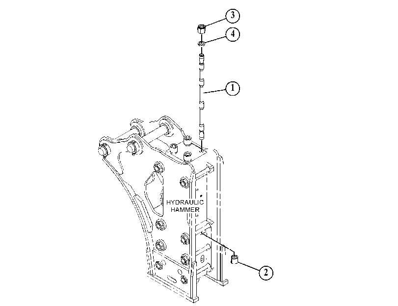 TIE ROD GP 3670898 CAT