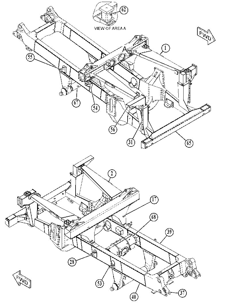 FRAME AS 1700573 CAT