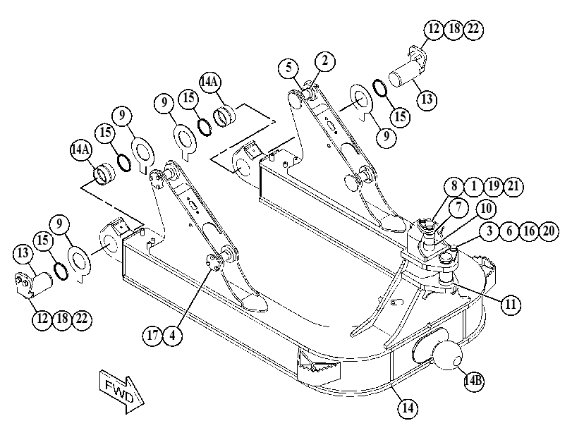 C-FRAME GP-POWER ANGLING 4786896 CAT
