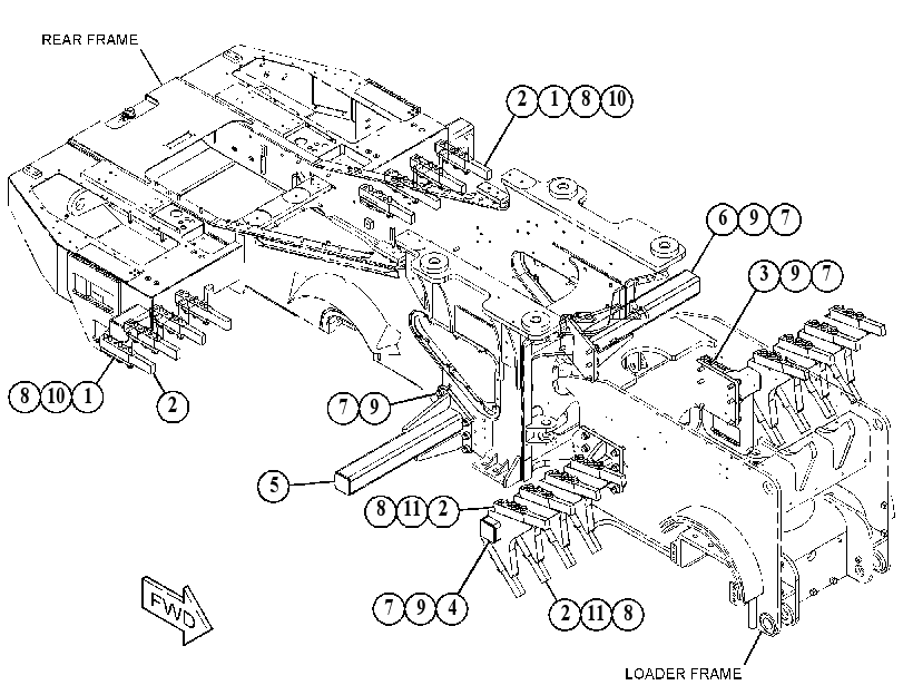 CLEANER BAR GP 4635493 CAT