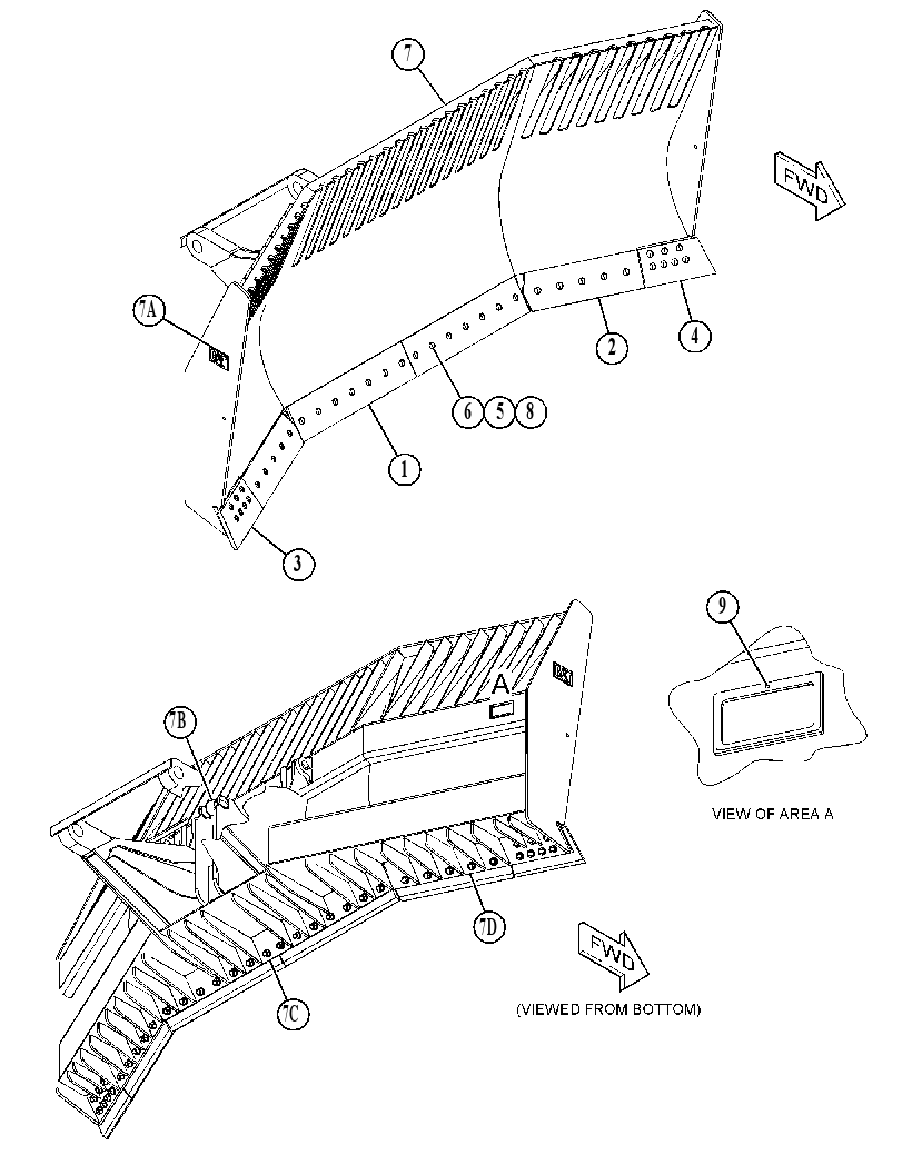 BLADE GP-UNIVERSAL 3981103 CAT