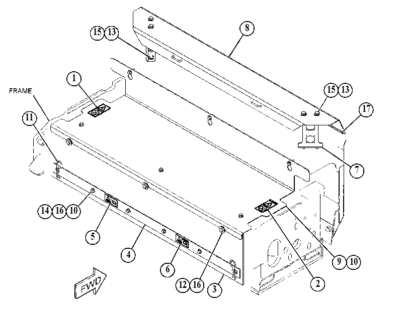 COVER GP-SCREED 4773120 CAT