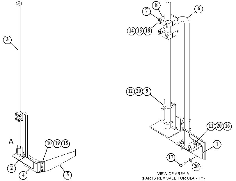 KIT-ANTENNA MOUNTING 4685007 CAT