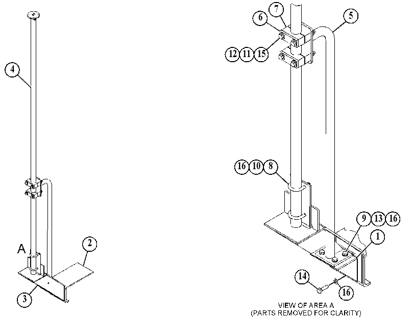 KIT-ANTENNA MOUNTING 4685009 CAT