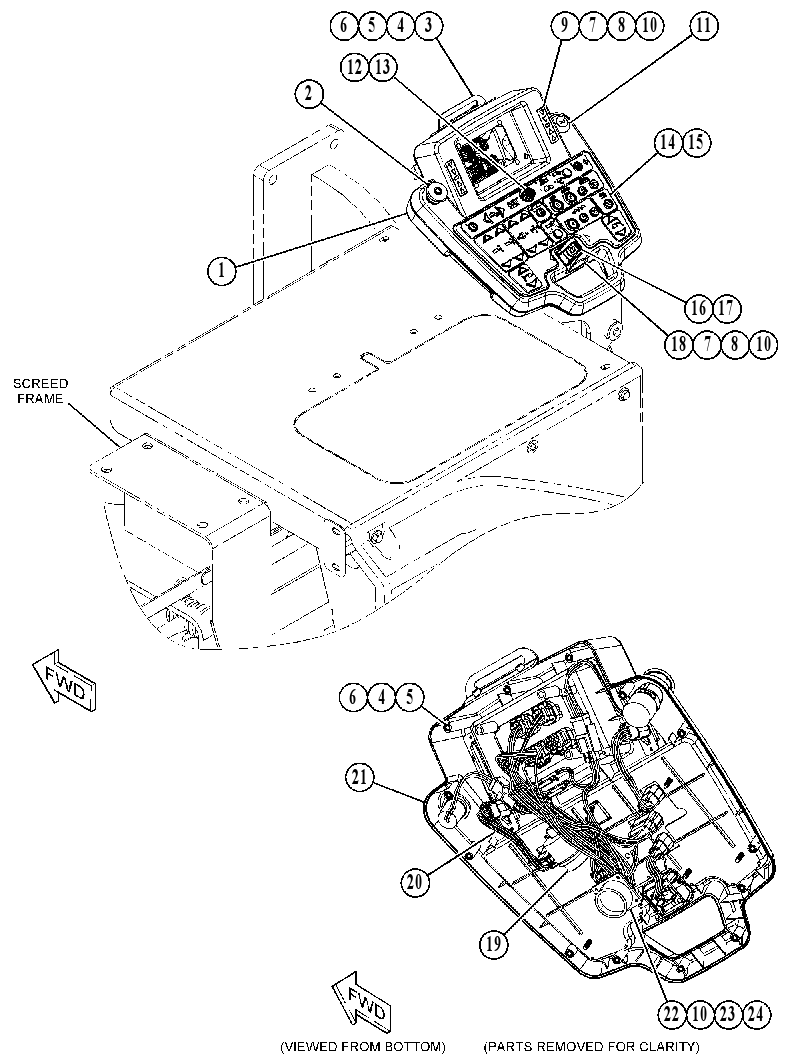 CONTROL GP-SCREED 4910880 CAT