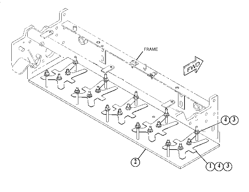 PLATE GP-SCREED 4703194 CAT