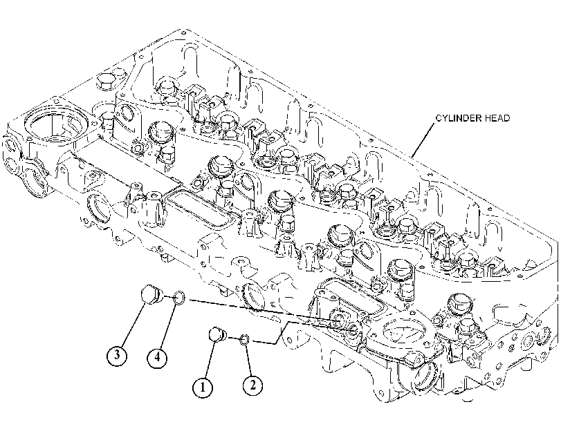 PLUG GP-AIR INLET MANIFOLD 4734258 CAT