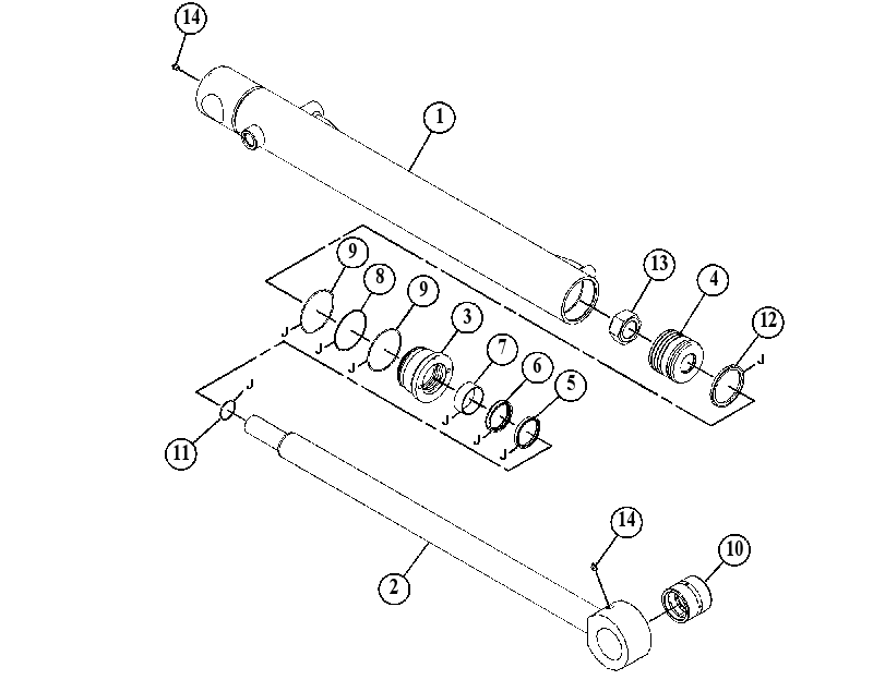 CYLINDER GP-THUMB 4507038 CAT