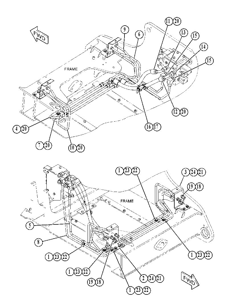 LINES GP-ANGLE & TILT 4575408 CAT