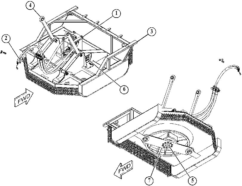 BRUSH CUTTER AR 4362719 CAT