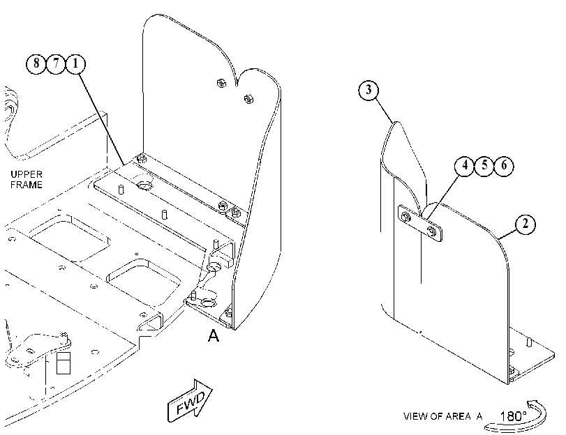 GUARD GP-FENDER 4286841 CAT