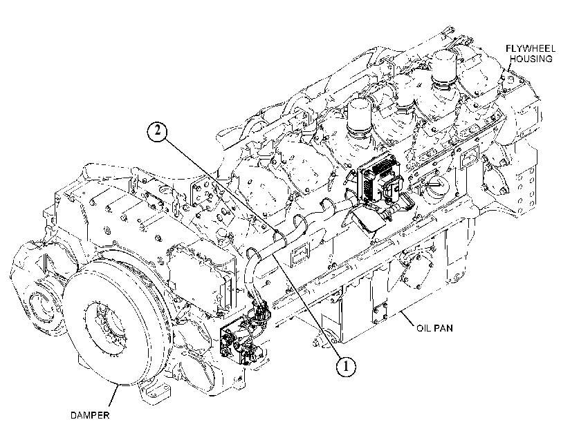 Проводка связи 4350803 CAT