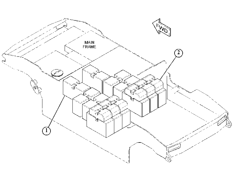 BALLAST GP-FRAME 4713102 CAT