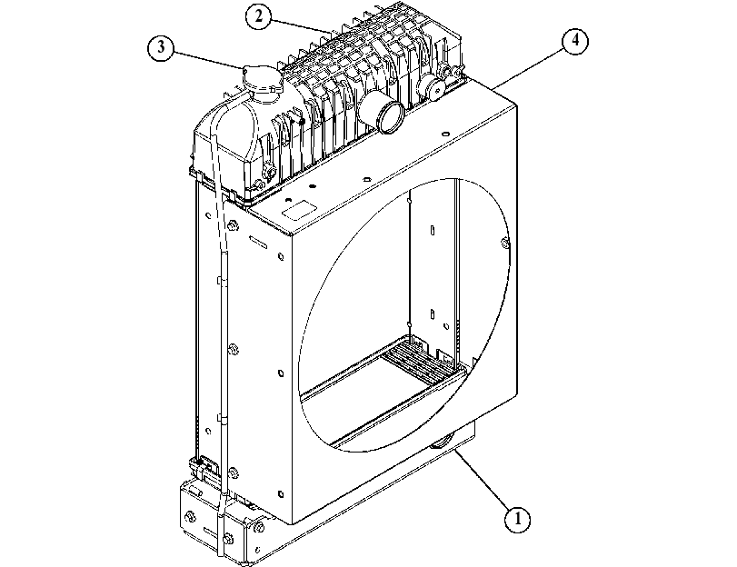 RADIATOR AS 4235727 CAT