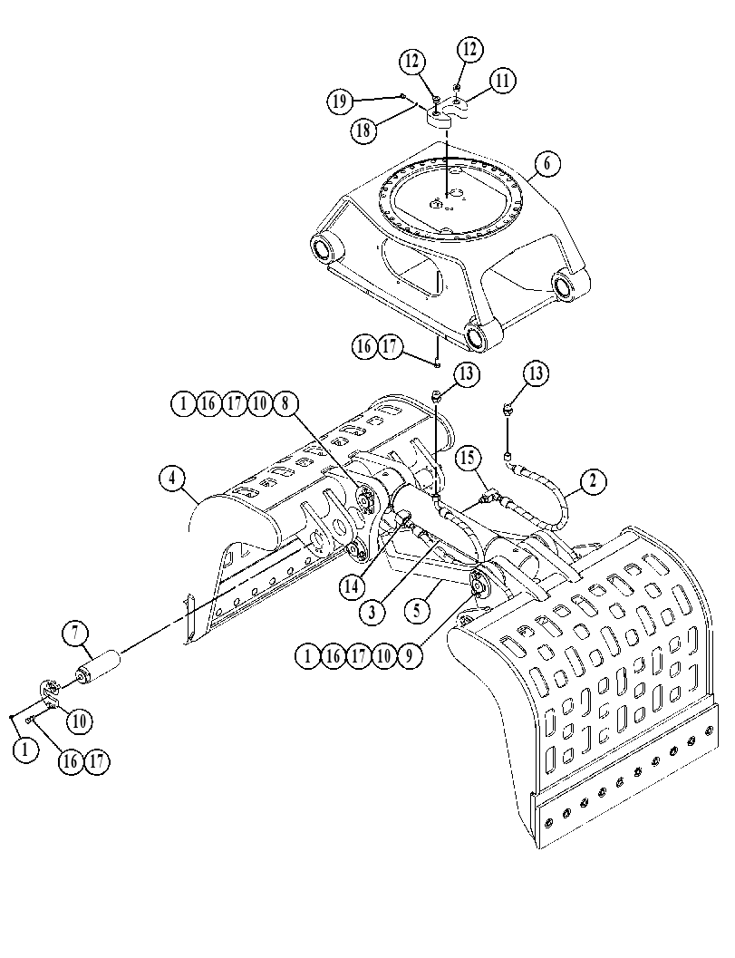 GRAPPLE GP-HYDRAULIC 4744136 CAT