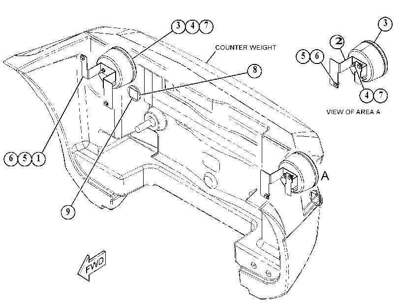 LIGHTING GP-REAR 4522999 CAT