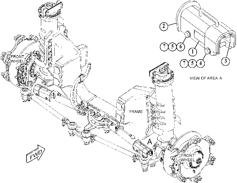 LOCK GP-STEERING CYLINDER 4397220 CAT