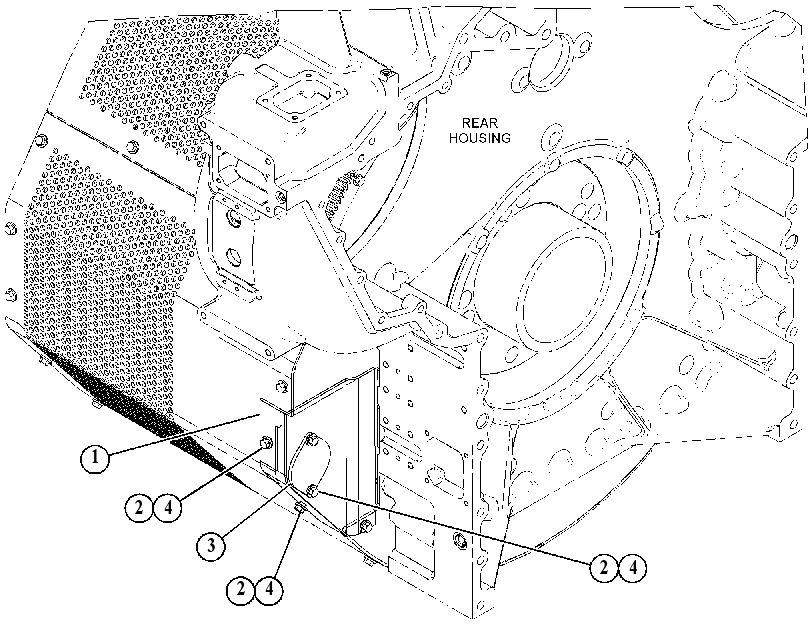 COVER GP-STARTING MOTOR 4689924 CAT