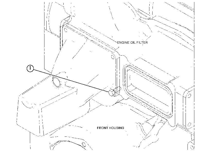 FASTENER GP-ENGINE OIL LINES 4687213 CAT