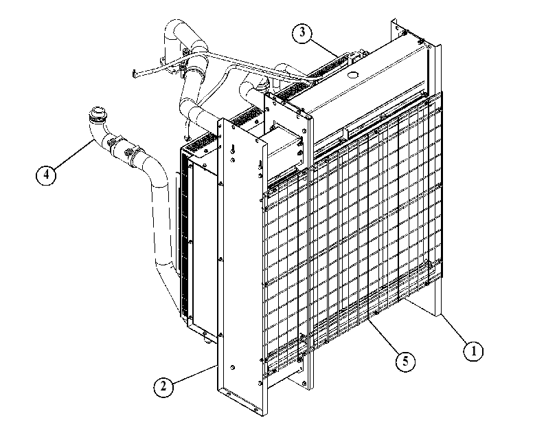 RADIATOR AS 4591431 CAT