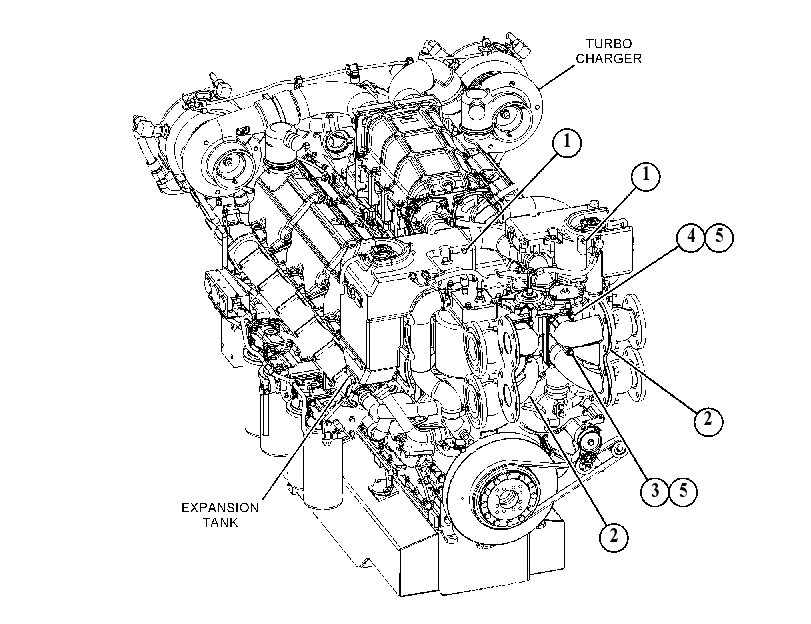 CONNECTION GP-EXPANSION TANK 4839663 CAT