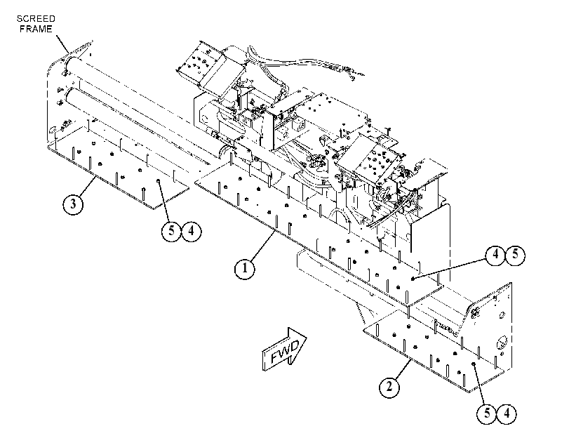 PLATE GP-SCREED 4711700 CAT