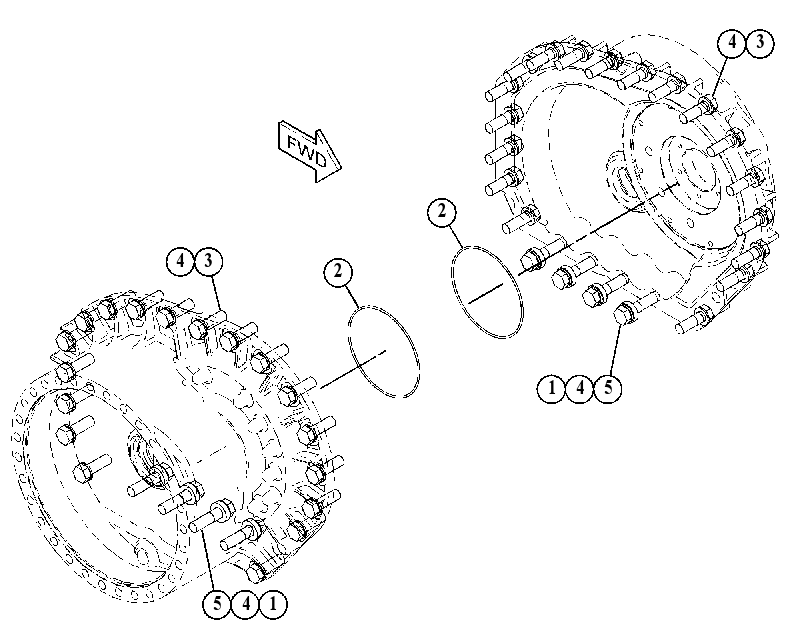 MOUNTING GP-FINAL DRIVE 4759553 CAT