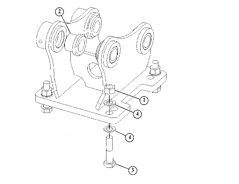 MOUNTING GP-WORK TOOL 4517045 CAT