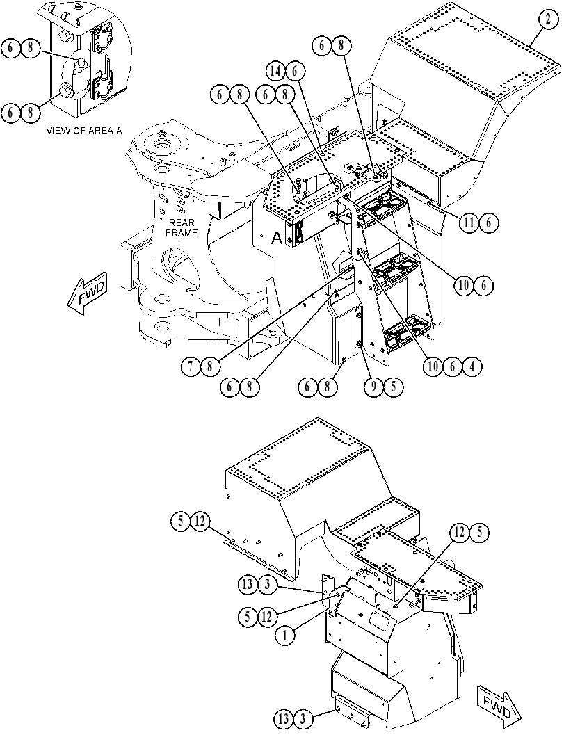 PLATFORM GP-SERVICE 4583953 CAT