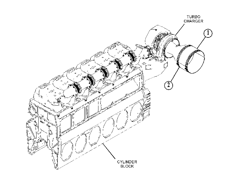 HOSE GP-ENGINE 4636124 CAT