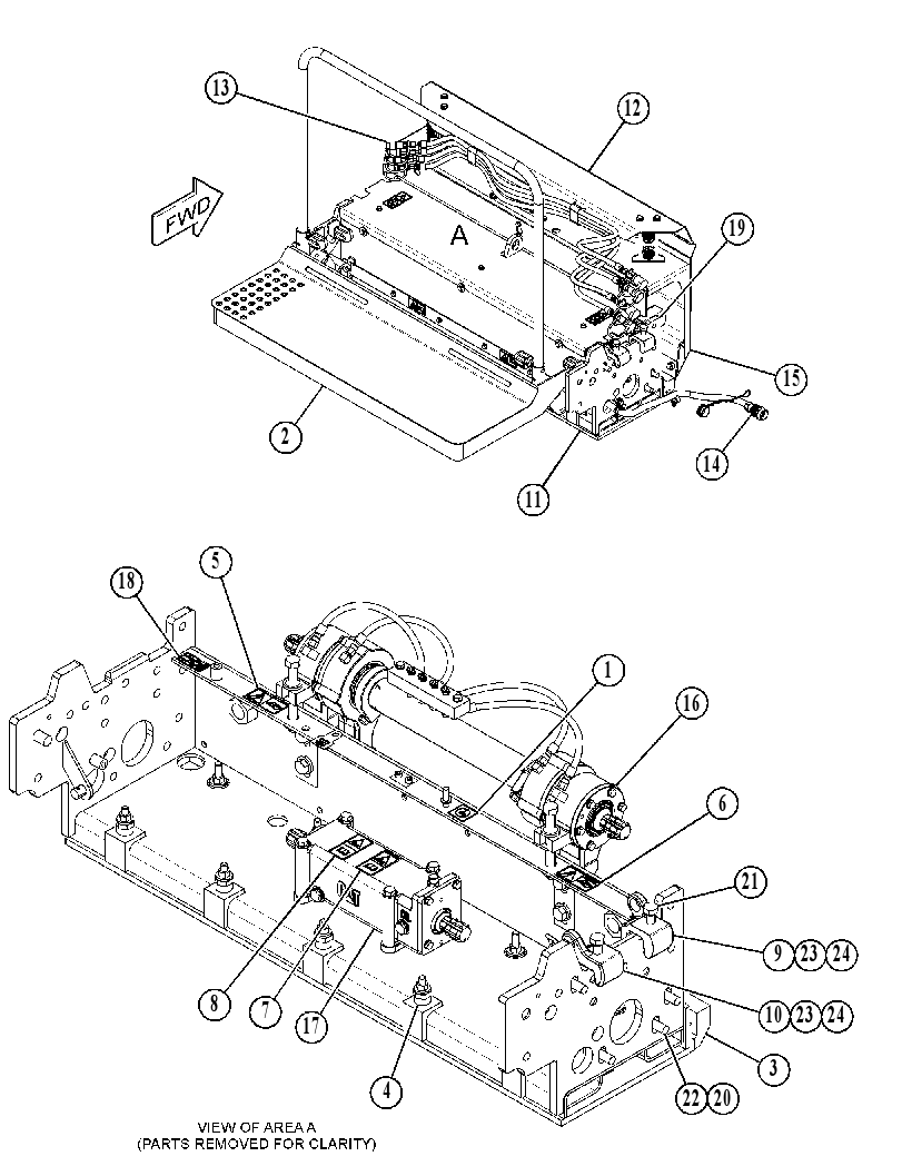 Удлинитель выглаживающей плиты 4864614 CAT