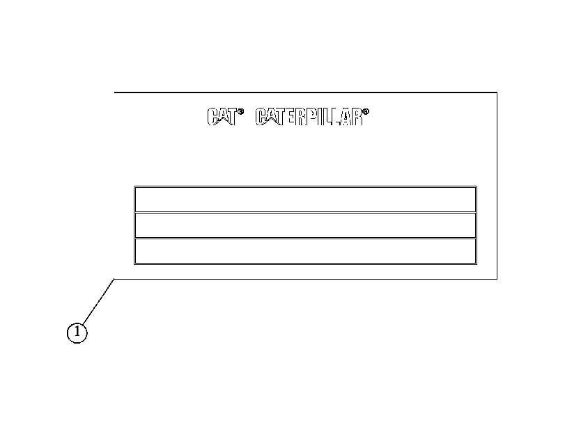 PLATE GP-IDENTIFICATION 4766296 CAT